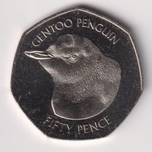 ARGENTINA MALVINAS FIFTY PENCE 2018 UNC
