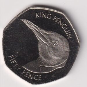 ARGENTINA MALVINAS FIFTY PENCE 2018 UNC