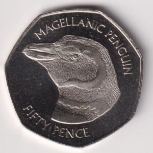 ARGENTINA MALVINAS FIFTY PENCE 2018 UNC