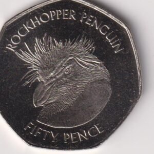 ARGENTINA MALVINAS FIFTY PENCE 2018 UNC