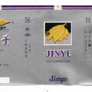 MARQUILLA JINYE 20 CIGARRILLOS INDUSTRIA CHINA SOFT