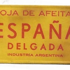 ENVOLTORIO DE HOJA DE AFEITAR ESPAÑA DELGADA