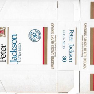 MARQUILLA JACKSON ULTRA MILD 30 CIGARRILLOS DE AUSTRALIA BOX
