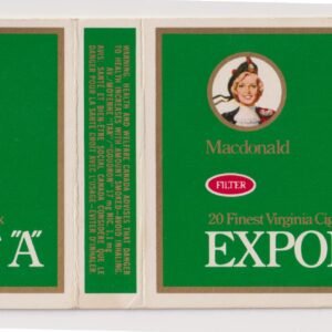 MARQUILLA MACDONALD 20 CIGARRILLOS INDUSTRIA CANADA SOFT