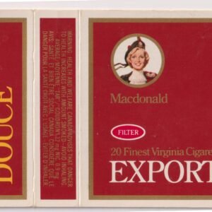 MARQUILLA MACDONALD 20 CIGARRILLOS INDUSTRIA CANADA SOFT