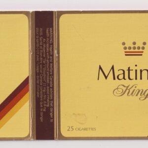 MARQUILLA MATINÉE KINGS 25 CIGARRILLOS INDUSTRIA CANADA SOFT