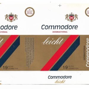 MARQUILLA COMMDORE 19 CIGARRILLOS DE ALEMANIA SOFT