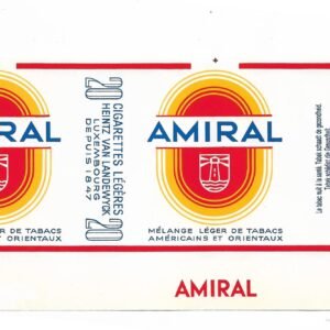 MARQUILLA AMIRAL 20 CIGARRILLOS DE LUXEMBURGO SOFT