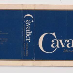 MARQUILLA CAVALIER 25 CIGARRILLOS INDUSTRIA CANADA SOFT