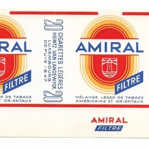 MARQUILLA AMIRAL 20 CIGARRILLOS DE LUXEMBURGO SOFT