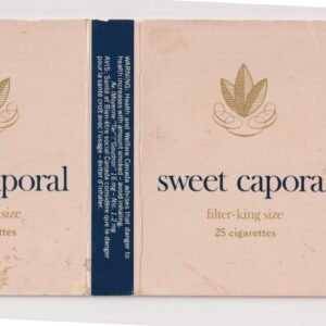 MARQUILLA SWEET CAPORAL 25 CIGARRILLOS INDUSTRIA CANADA SOFT