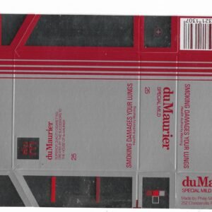 MARQUILLA DUMAURIER ESPECIAL MILD 25 CIGARRILLOS DE AUSTRALIA BOX