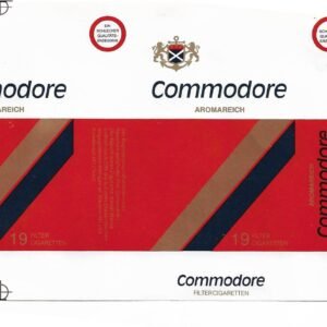 MARQUILLA COMMDORE 19 CIGARRILLOS DE ALEMANIA SOFT