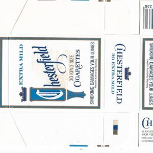 MARQUILLA CHESTERFIELD 30 CIGARRILLOS DE AUSTRALIA BOX