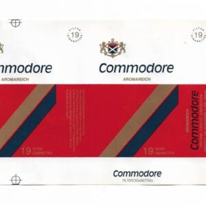 MARQUILLA COMMDORE 19 CIGARRILLOS DE ALEMANIA SOFT