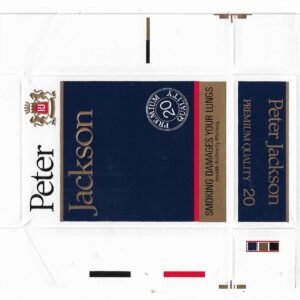 MARQUILLA PETER JACKSON 20 CIGARRILLOS DE AUSTRALIA BOX