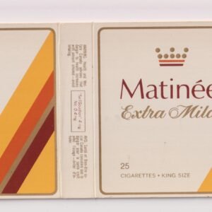 MARQUILLA MATINÉE EXTRA MILD 25 CIGARRILLOS INDUSTRIA CANADA SOFT