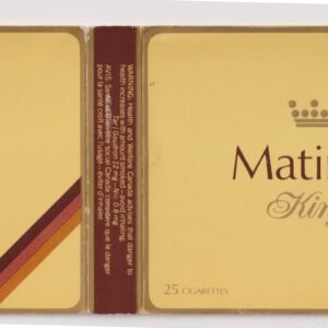 MARQUILLA MATINÉE KINGS 25 CIGARRILLOS INDUSTRIA CANADA SOFT