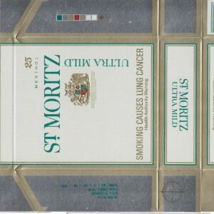 MARQUILLA ST MORITZ 25 CIGARRILLOS DE AUSTRALIA BOX