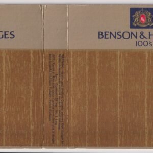 MARQUILLA BENSON & HEDGES 100´S 25 CIGARRILLOS INDUSTRIA CANADA SOFT