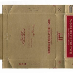 MARQUILLA DUNHILL 25 CIGARRILLOS DE AUSTRALIA BOX