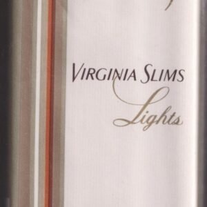 PAQUETE LLENO VIRGINIA SLIMS LIGHTS RUBIO 20 CIGARRILLOS