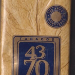 PAQUETE LLENO 43/70 100´S 20 CIGARRILLOS NEGROS