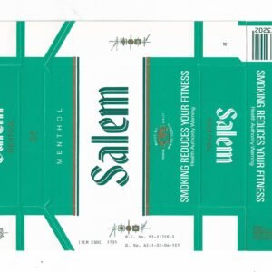 MARQUILLA SALEM MENTHOL 25 CIGARRILLOS DE AUSTRALIA BOX