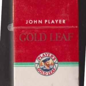 PAQUETE LLENO JOHN PLAYER GOLD LEAF 20 CIGARRILLOS RUBIOS