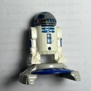 STAR WARS JUGUETE KINDER R2-D2 LANZA DISCOS