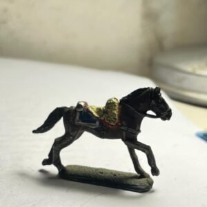 FIGURA DE CABALLO DE JINETE DE PLOMO