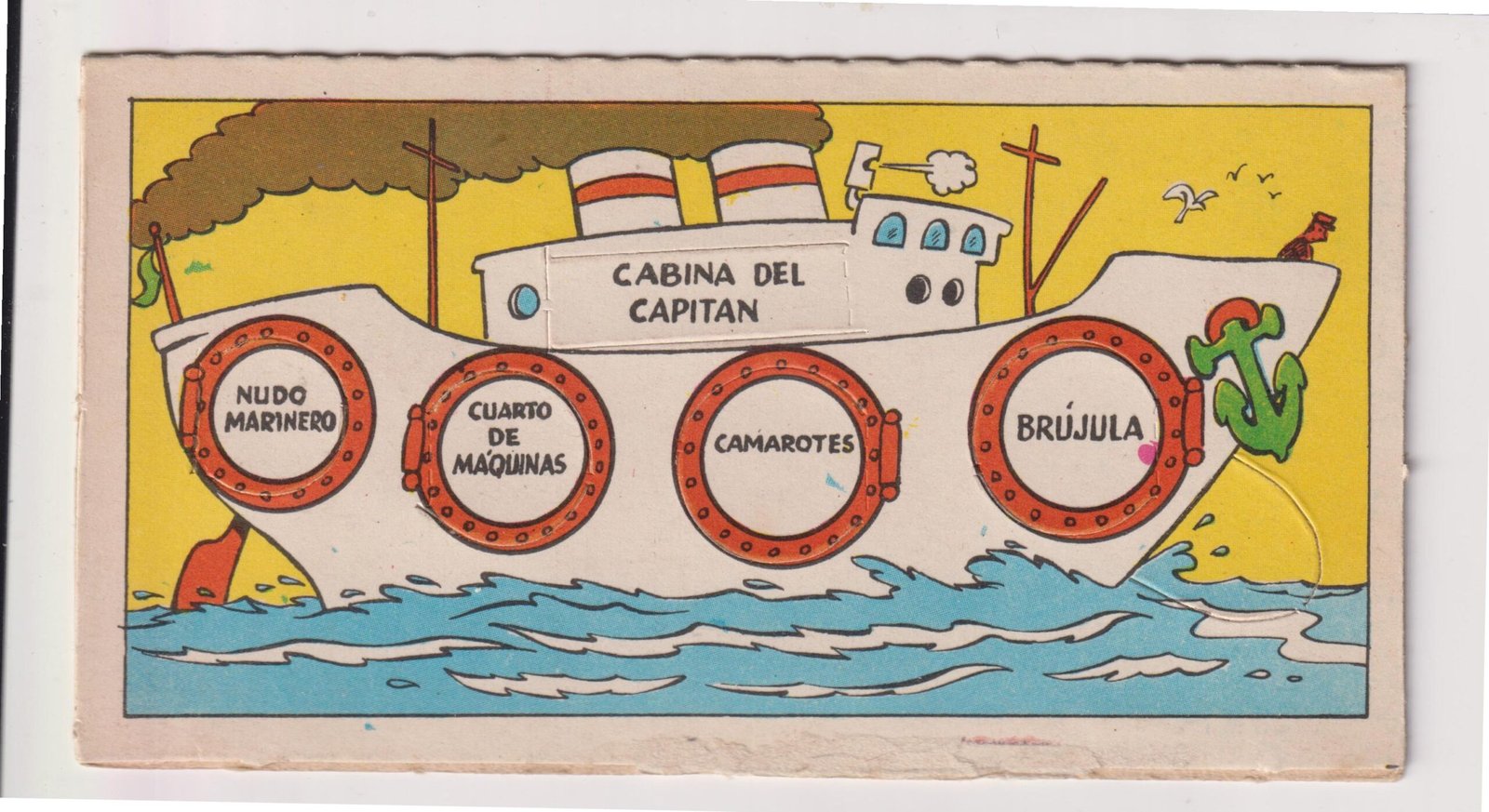 FIGURITA TARJETA VENTANITAS CHISTOSAS N°67