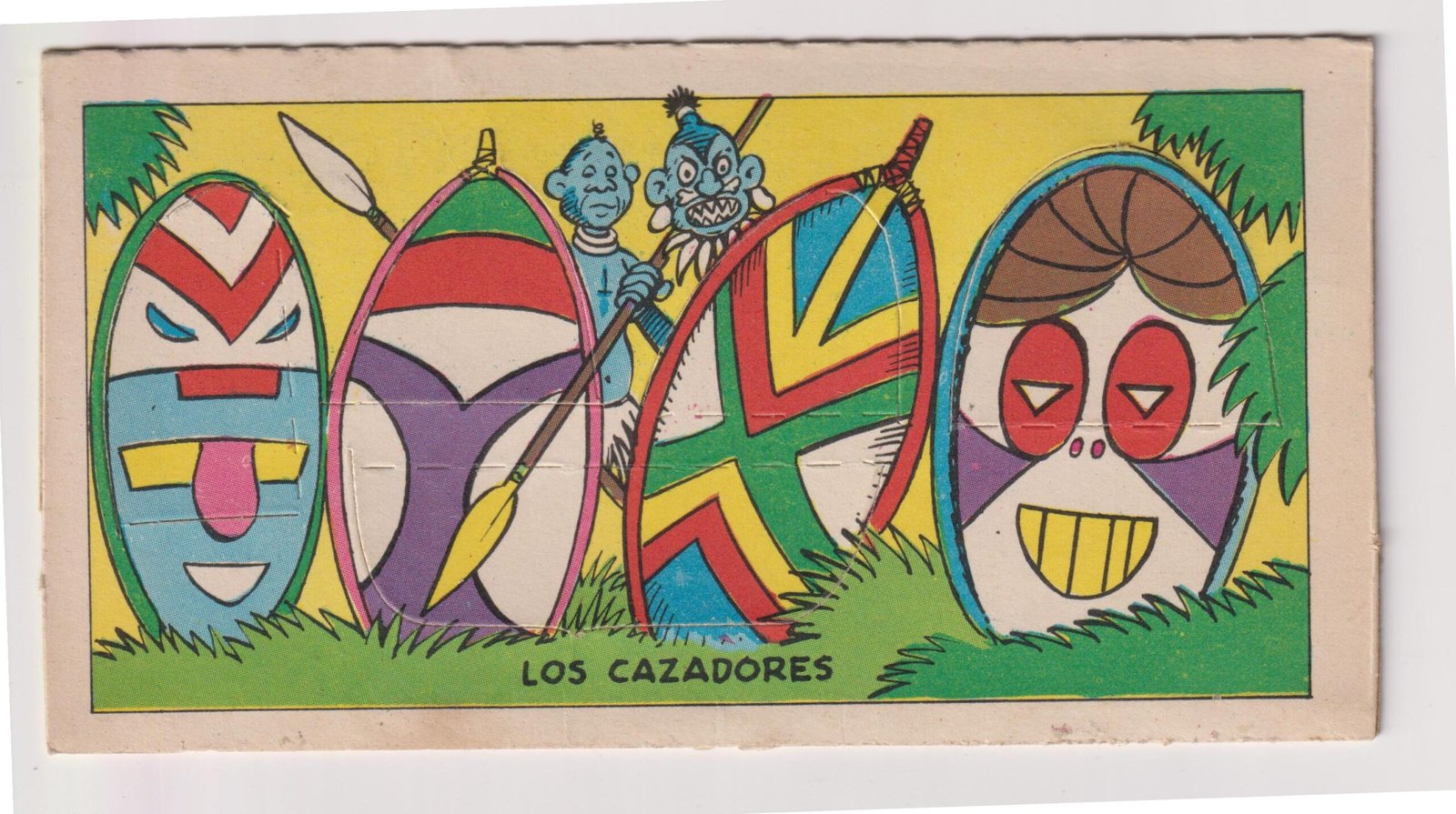 FIGURITA TARJETA VENTANITAS CHISTOSAS N°51
