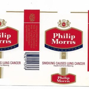 MARQUILLA PHILIP MORRIS 20 CIGARRILLOS INDUSTRIA AUSTRALIA SOFT
