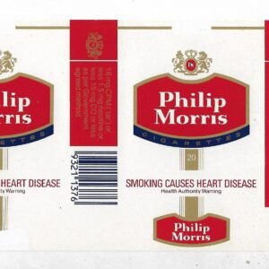 MARQUILLA PHILIP MORRIS 20 CIGARRILLOS INDUSTRIA AUSTRALIA SOFT