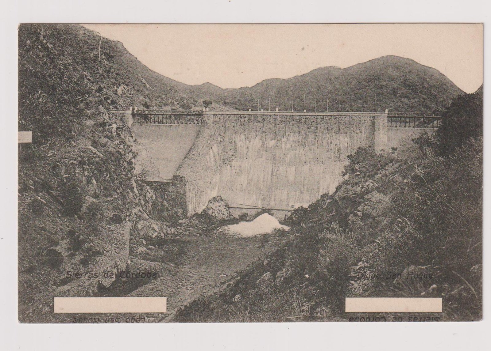 POSTAL. SIERRA DE CORDOBA - LAGO SAN ROQUE