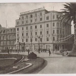 POSTAL. LONDRES HOTEL Y RESTAURANT " LA SONAMBULA" PLAZA DE MAYO