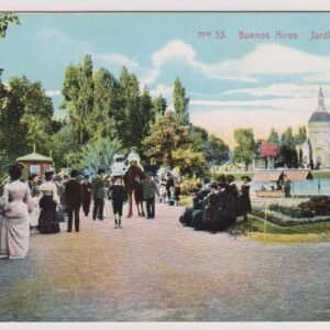 POSTAL N° 55. BUENOS AIRES. JARDIN ZOOLÓGICO
