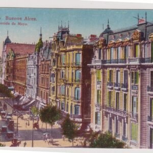 POSTAL N° 136 BUENOS AIRES - AVENIDA DE MAYO