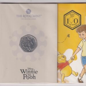 REINO UNIDO BLISTER ROYAL MINT DISNEY WINNIE THE POOH 100 YEARS