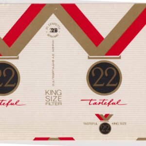 MARQUILLA 22 TASTEFUL KING 20 CIGARRILLOS INDUSTRIA GRECIA SOFT