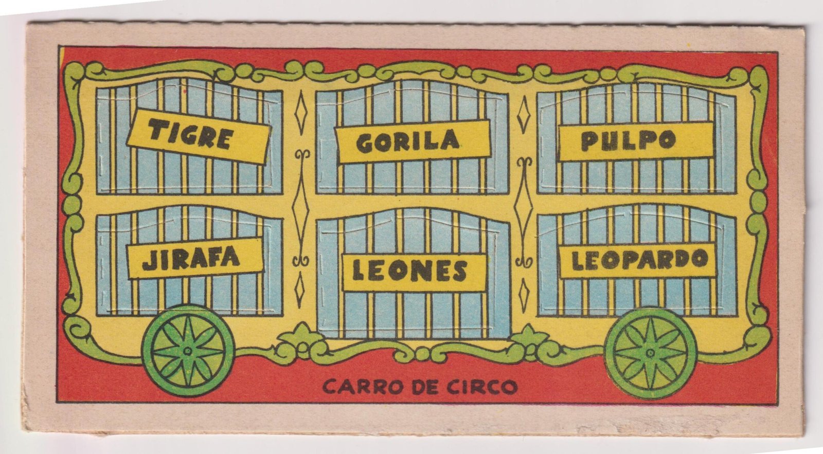 FIGURITA TARJETA VENTANITAS CHISTOSAS N°4