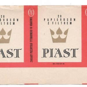 MARQUILLA PIAST 20 CIGARRILLOS INDUSTRIA POLONIA SOFT