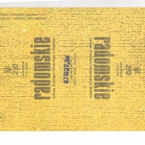 MARQUILLA RADOMSKIE 20 CIGARRILLOS INDUSTRIA POLONIA SOFT