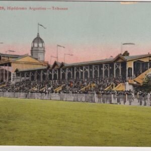 POSTAL. BUENOS AIRES - HIPÓDROMO ARGENTINO - TRIBUNAS