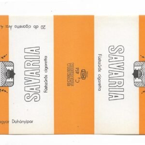 MARQUILLA SAVARIA 20 CIGARRILLOS INDUSTRIA HUNGRIA SOFT