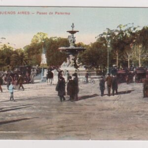 POSTAL N°548 BUENOS AIRES - PASEO DE PALERMO