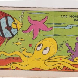 FIGURITA TARJETA VENTANITAS CHISTOSAS N°5