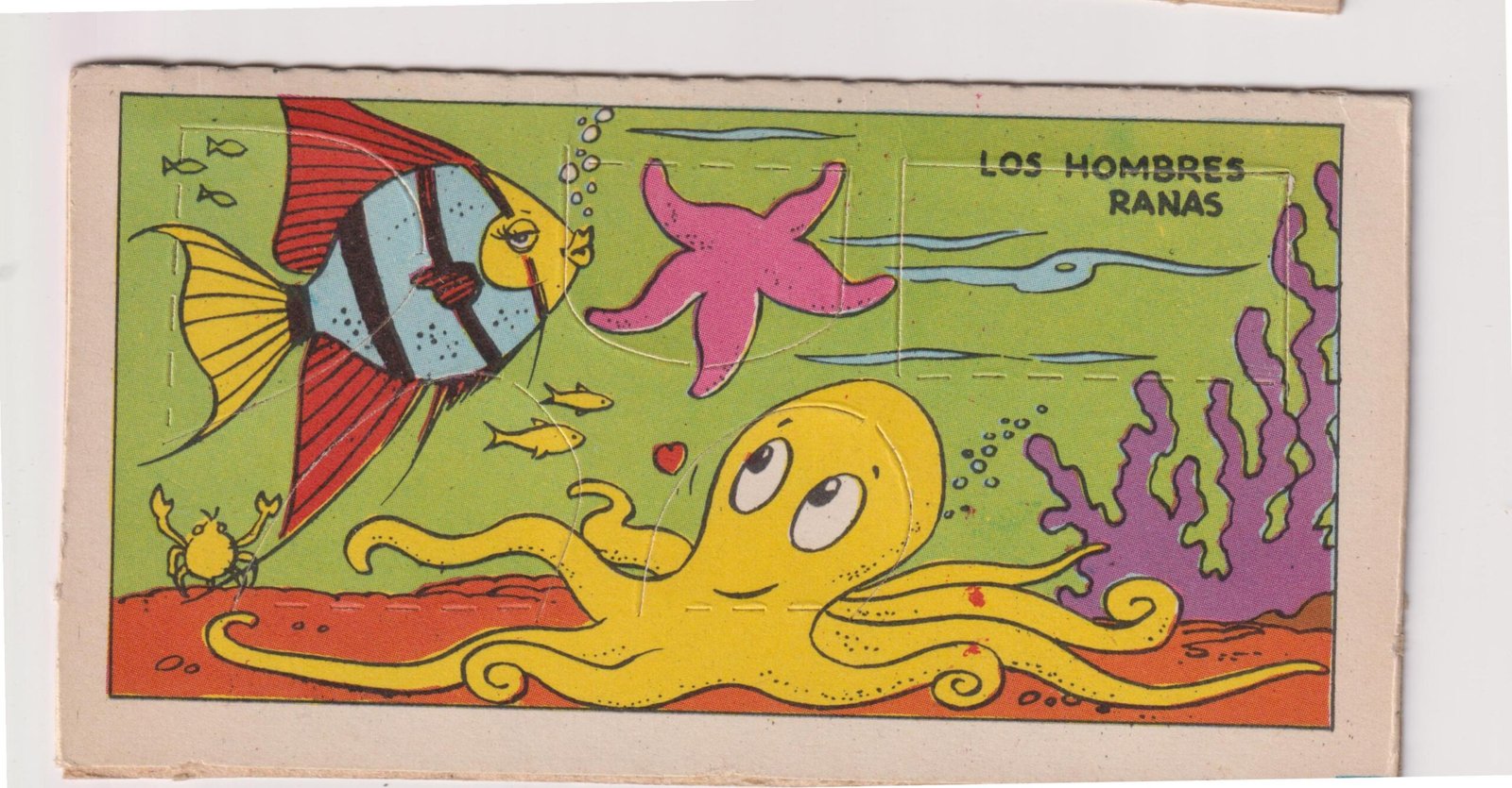 FIGURITA TARJETA VENTANITAS CHISTOSAS N°5