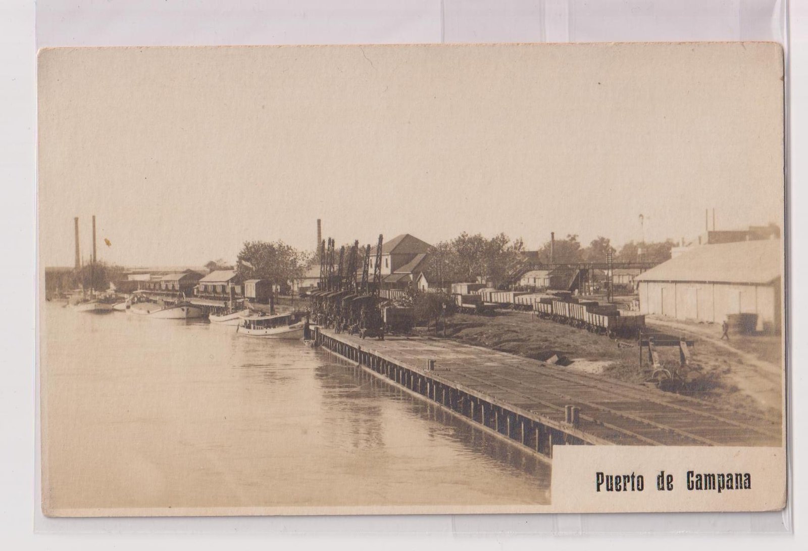 POSTAL PUERTO DE CAMPANA